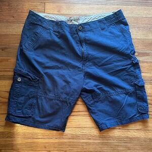 Iron Co Blue Cargo Shorts – Men’s 38
